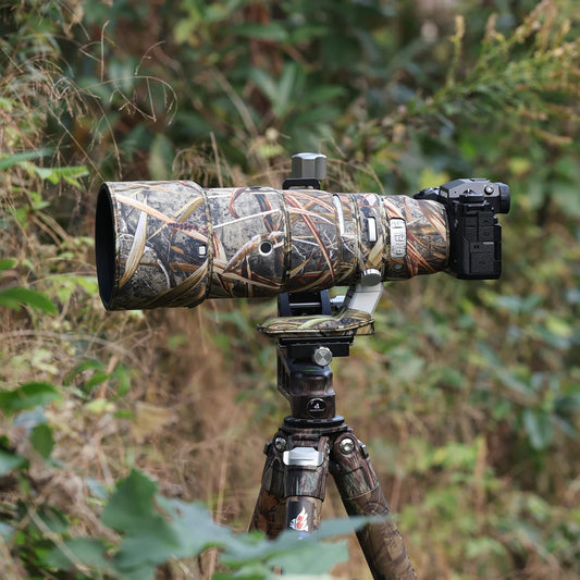 CHASING BIRDS Camouflage Lens Coat for Fujifilm XF 500mm F5.6 R LM OIS WR elastic Waterproof and Rainproof xf 500 Lens cover