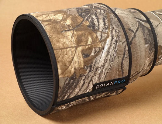 ROLANPRO Waterproof Lens Camouflage Coat for Canon EF 400mm F4 DO IS II USM Lens Cover Protective Sleeve Guns Case