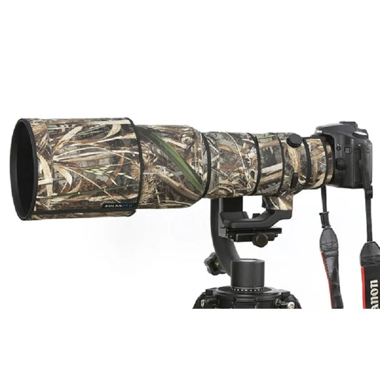 ROLANPRO Waterproof Lens Camouflage Coat for Sigma 500mm F/4 DG OS HSM Sports Lens Protective Sleeve Lens Cover Guns Case Cloth