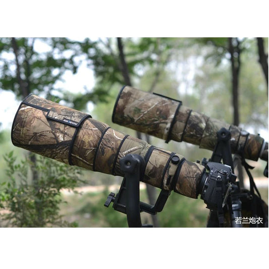 ROLANPRO Lens Camouflage Coat for Nikon AF-S 500mm f/4D ED II Lens Cover Sleeve Case Lens Clothing Sleeve Rain Cover