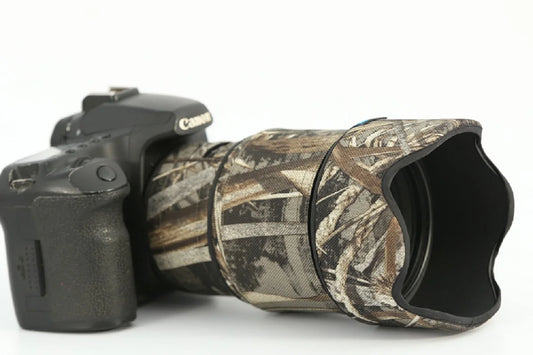 ROLANPRO Lens Coat for SIGMA 85mm F/1.4 DG ART Camouflage Rain Cover Lens Sleeve Guns Case Photography Accessories Clothing