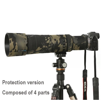 ROLANPRO Waterproof Lens Camouflage Cover for Canon RF 800mm F11 IS STM Coat Lens Sleeve Guns Case dslr Cameras canon rf 800 Protective 2 China Mainland