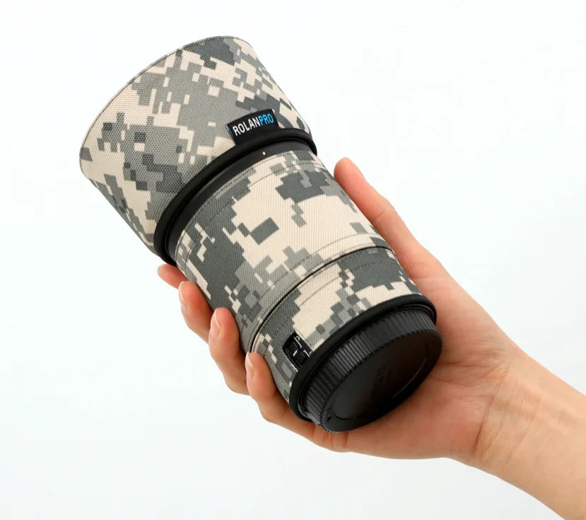 ROLANPRO Waterproof Lens Coat for Nikon Z 85mm f/1.8S Rain Cover Lens Protective Sleeve Guns Case Guns Clothing UCP Waterproof China Mainland