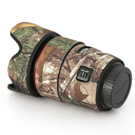 ROLANPRO Lens Coat for Canon EF 35mm f1.4L II USM Camouflage Rain Cover Lens Protective Sleeve Guns Case Photography Clothing
