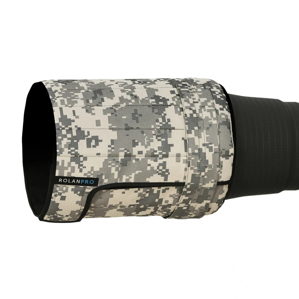 ROLANPRO Lens Hood Telephoto Lens Folding Hood Custom Made for Nikon AF-S 200-500mm f/5.6E ED VR Only for Nikon 200-500 f5.6 UCP Waterproof China Mainland
