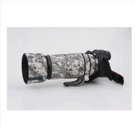 ROLANPRO Lens Coat for Canon RF 100-500mm F/4.5-7.1 L IS USM Rainproof Protective Sleeve canon rf100 500 Case Rain Cover Camo UCP Waterproof China Mainland