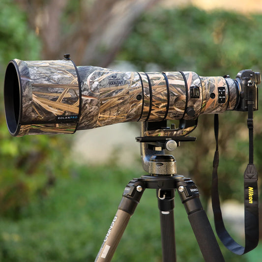 ROLANPRO Waterproof Lens Coat for Nikon Z 600mm F4 TC VR S Rain Cover Lens Protective Cover Guns Case Nikon z 600 f4 Camouflage No.49 waterproof