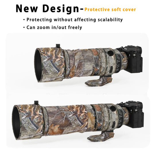 CHASING BIRDS camouflage lens coat for SIGMA 150-600mm F5-6.3 DG DN OS Sports for SONY E-mount waterproof lens protective cover