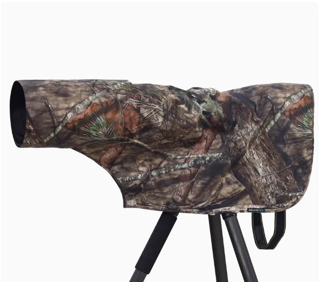 ROLANPRO Rain Cover Raincoat XS Size for SIGMA 150-600mm F5-6.3 DG OS HSM Contemporary Telephoto lens Army Green Camouflage Dark Brown China Mainland