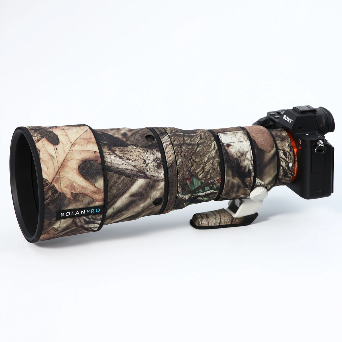 RolanPro Lens Coat for Sony FE 600mm F6.3 GM OSS – Waterproof Camo Cover