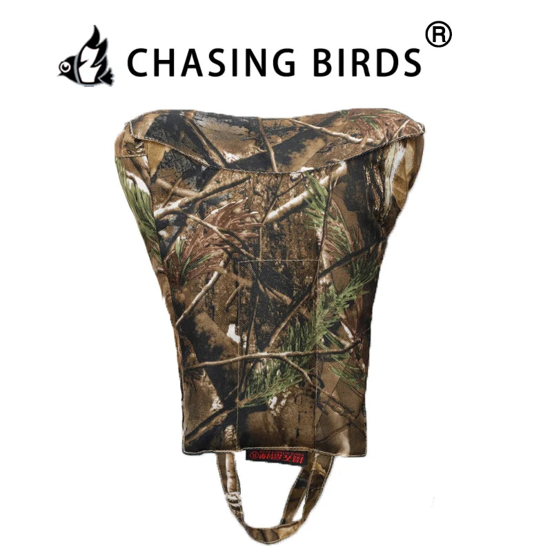 CHASING BIRDS Camouflage Photography Bean Bag Wildlife Bird Watching For Hunting Animal Photo Shooting Camera Bean Bags (empty) Leaf Camo(Unfilled) China Mainland