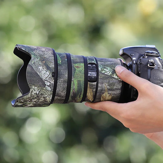 Chasing birds lens coat for NIKON AF-S 24-70mm F2.8 E ED VR waterproof and rainproof camo lens coat protective cover nikon 2470