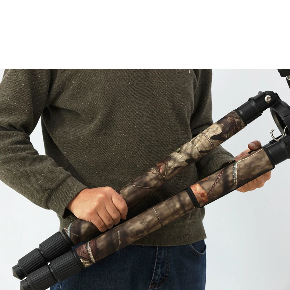 ROLANPRO Winter Version Fashion Personality Tripod Coat Camouflage Sleeve/Leg Freeze For Gitzo Manfrotto Benro RRS Sirui LEOFOTO