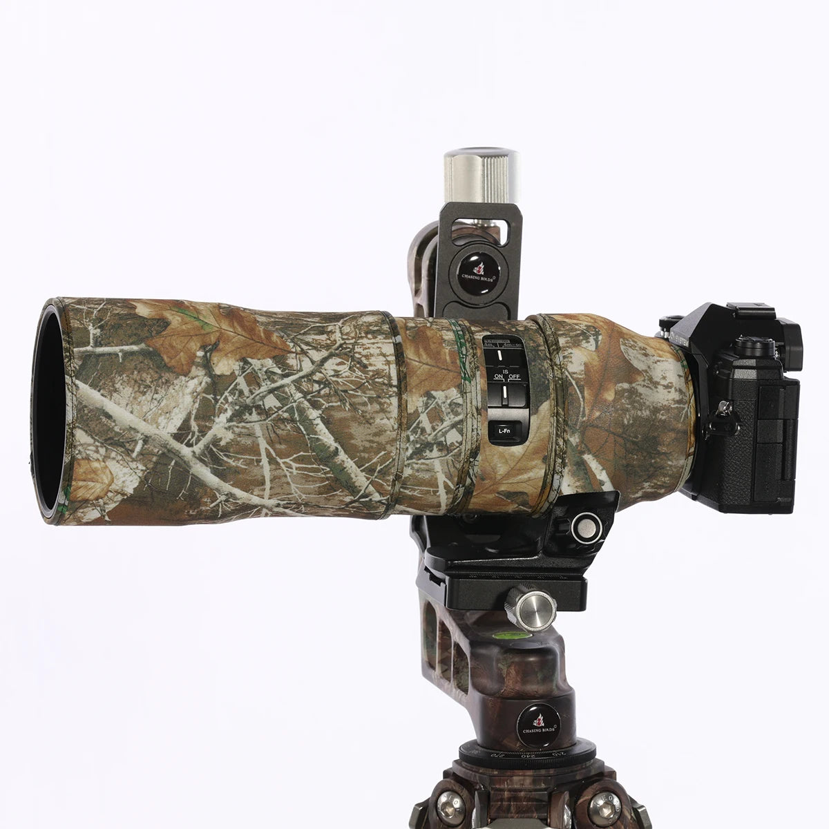 CHASING BIRDS camouflage lens coat for OLYMPUS 300mm F4 Pro waterproof and rainproof lens protective cover olympus 300f4 len Yellow tree