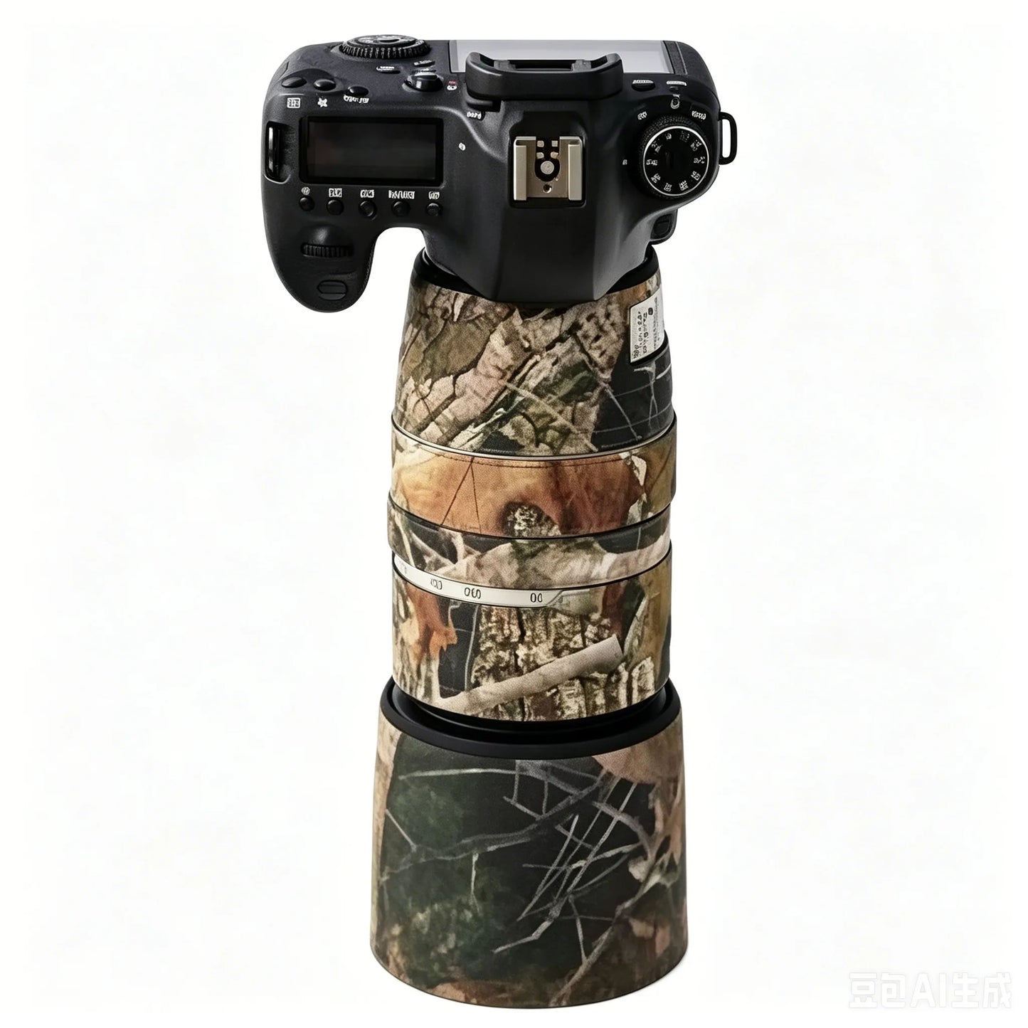 RolanPro Lens Coat for Canon EF 70-300mm F4-5.6L IS USM – Waterproof Camo Rain Cover