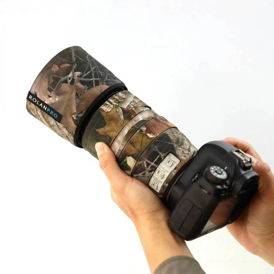 RolanPro Lens Coat for Canon EF 70-300mm F4-5.6L IS USM – Waterproof Camo Rain Cover