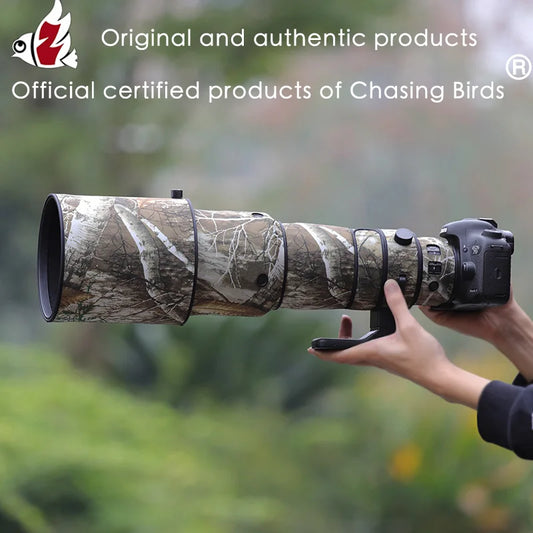 CHASING BIRDS camouflage lens coat for SIGMA 500mm F4 Sports waterproof and rainproof lens protective cover sigma 500 lens cover