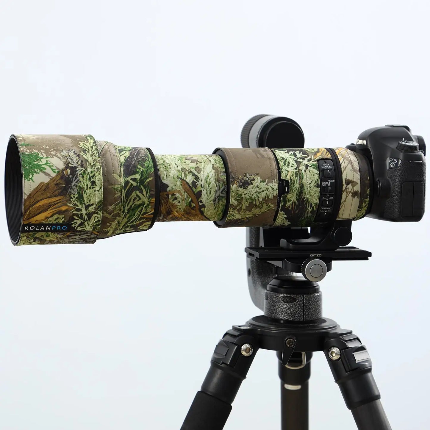 ROLANPRO Waterproof Lens Camo Coat for Sigma 150-600mm F5-6.3 DG OS HSM Sports w Canon or Nikon E-mount Protective Sleeve Case NEW.14 waterproof