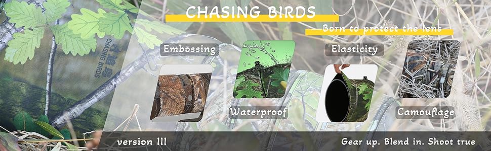 Chasing Birds Canon Lens Covers | Premium Weatherproof Protection ...