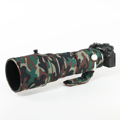 CHASING BIRDS camouflage lens coat for Olympus M.ZUIKO 150-400mm F4.5 TC 1.25X IS PRO waterproof OM system150 400 mm lens cover Military Green