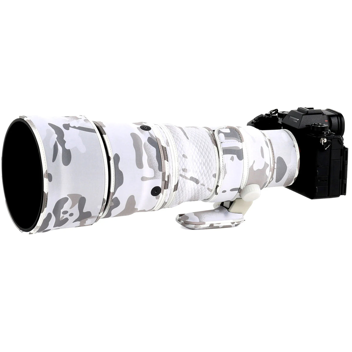 CHASING BIRDS Ver V Lens Coat for Sony FE 400mm F4.5 GM OSS – Waterproof Camo Cover