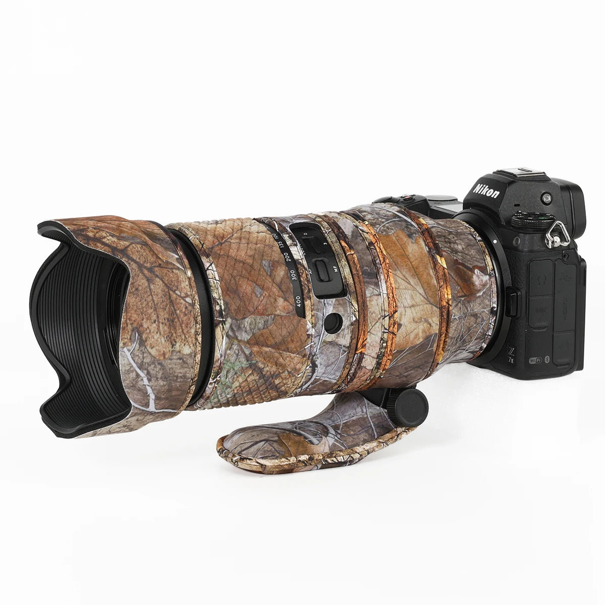 CHASING BIRDS Camouflage Waterproof Lens Coat for TAMRON 50-400mm F4.5-6.3 DI III VC VXD A067 Rainproof Lens Protective Cover