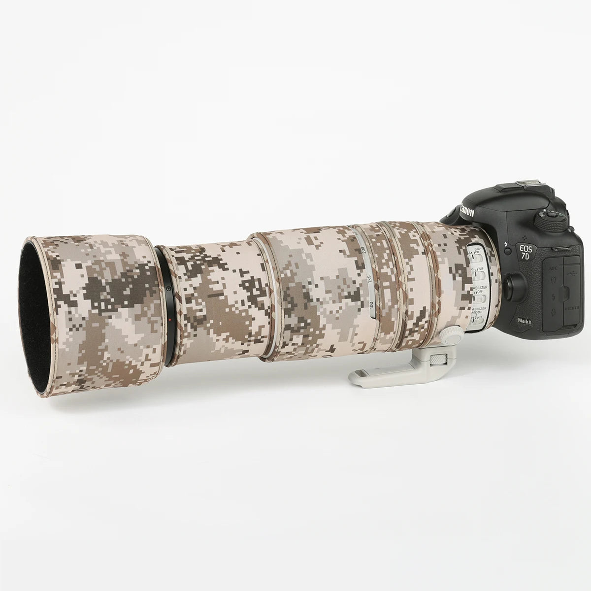 CHASING BIRDS camouflage lens coat for CANON EF 100-400mm L IS II USM waterproof and rainproof 100400 protective lens cover Brown Grid China Mainland