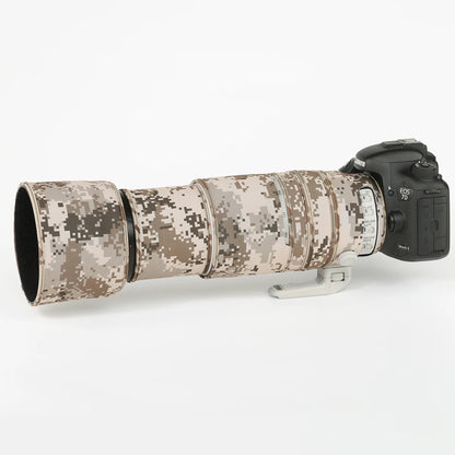 CHASING BIRDS camouflage lens coat for CANON EF 100-400mm L IS II USM waterproof and rainproof 100400 protective lens cover Brown Grid China Mainland