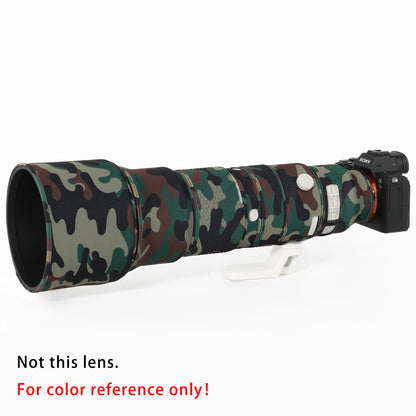 Chasing birds camouflage lens coat for NIKON 200 500mm F5.6 E waterproof and rainproof lens protective cover nikon lens cover Military green China Mainland