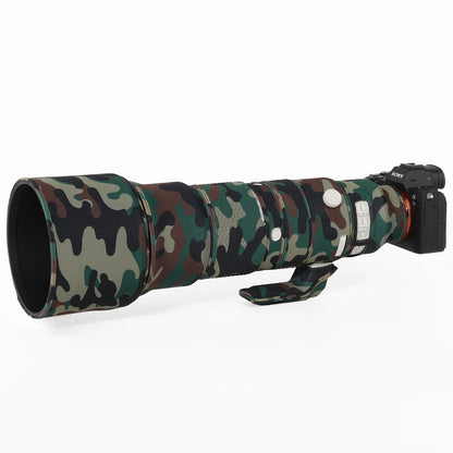 CHASING BIRDS Lens Camouflage Coat for SONY 400-800 mm F6.3-8 G OSS waterproof and rainproof lens protective cover SEL 400 800 Military Green