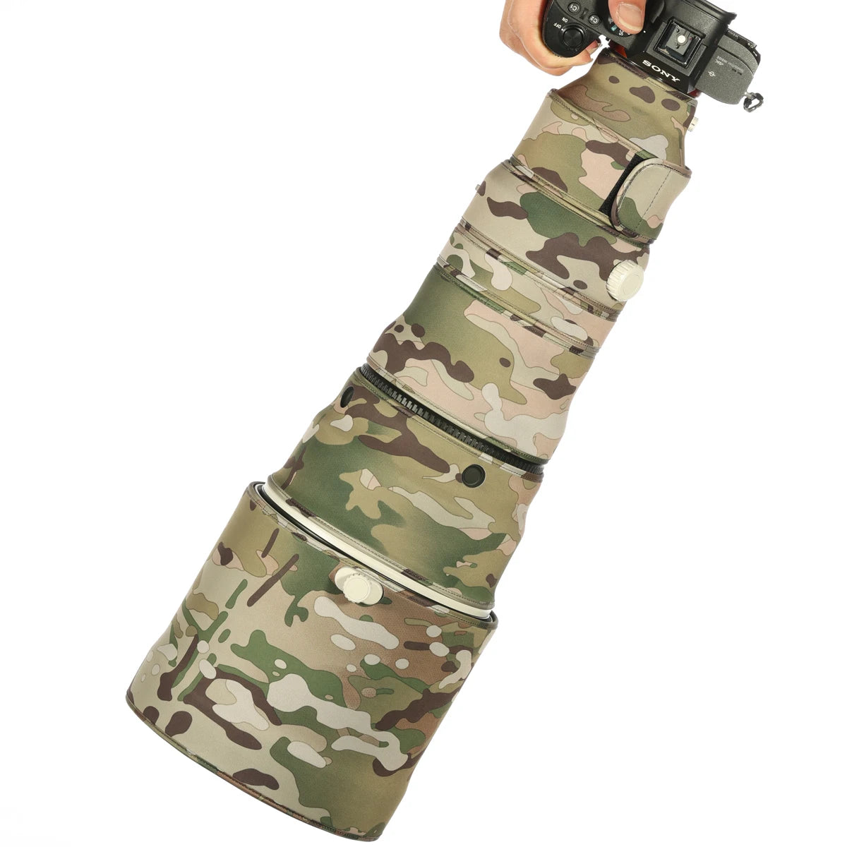 CHASING BIRDS Ver.IV Lens Camouflage Coat for SONY FE 400mm F2.8 GM OSS waterproof and rainproof lens protective cover SEL400 Desert Camouflage China Mainland