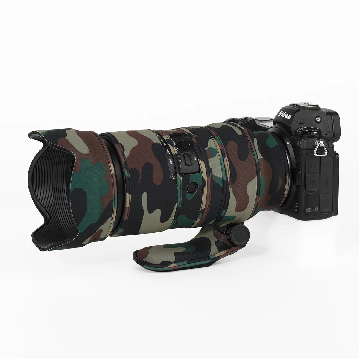 CHASING BIRDS Camouflage Waterproof Lens Coat for TAMRON 50-400mm F4.5-6.3 DI III VC VXD A067 Rainproof Lens Protective Cover