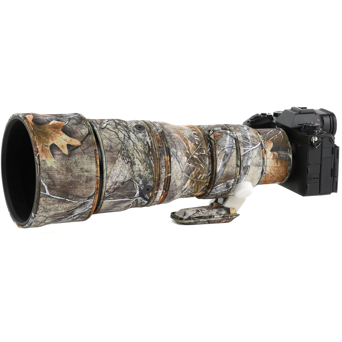 CHASING BIRDS Ver V Lens Coat for Sony FE 400mm F4.5 GM OSS – Waterproof Camo Cover
