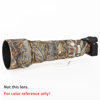 CHASING BIRDS Camouflage Lens Coat for CANON EF 70-200 mm F4 L IS II USM elastic Waterproof and Rainproof Lens Protective Reed Camouflage China Mainland