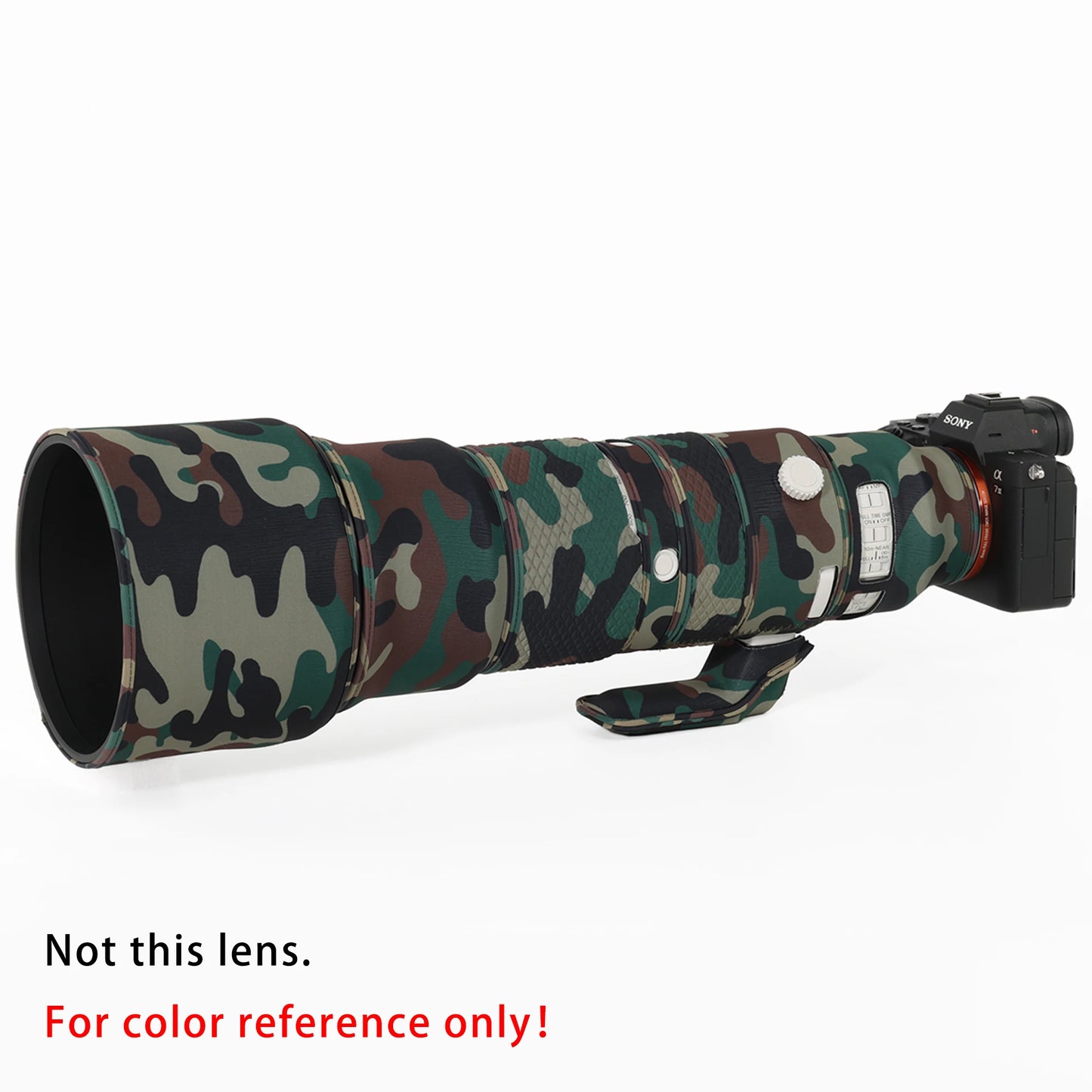 CHASING BIRDS Lens Camouflage Coat For OLYMPUS M.ZUIKO DIGITAL ED 50-200mm F2.8 IS PRO Waterproof and Rainproof Protective Cover Military green