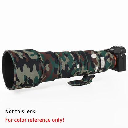 CHASING BIRDS Lens Camouflage Coat For OLYMPUS M.ZUIKO DIGITAL ED 50-200mm F2.8 IS PRO Waterproof and Rainproof Protective Cover Military green