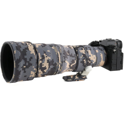 CHASING BIRDS Ver V Lens Coat for Sony FE 600mm F6.3 GM OSS – Waterproof Camo Cover