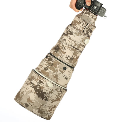 CHASING BIRDS Ver.IV Lens Camouflage Coat for SONY FE 400mm F2.8 GM OSS waterproof and rainproof lens protective cover SEL400 Brown Grid China Mainland