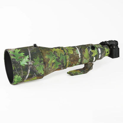 CHASING BIRDS camouflage lens coat for Sigma 300-600mm F4 DG OS Sports waterproof and rainproof lens protective cover 300600 Green leaf