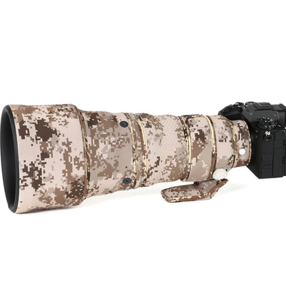 CHASING BIRDS Ver V Lens Coat for Sony FE 600mm F6.3 GM OSS – Waterproof Camo Cover