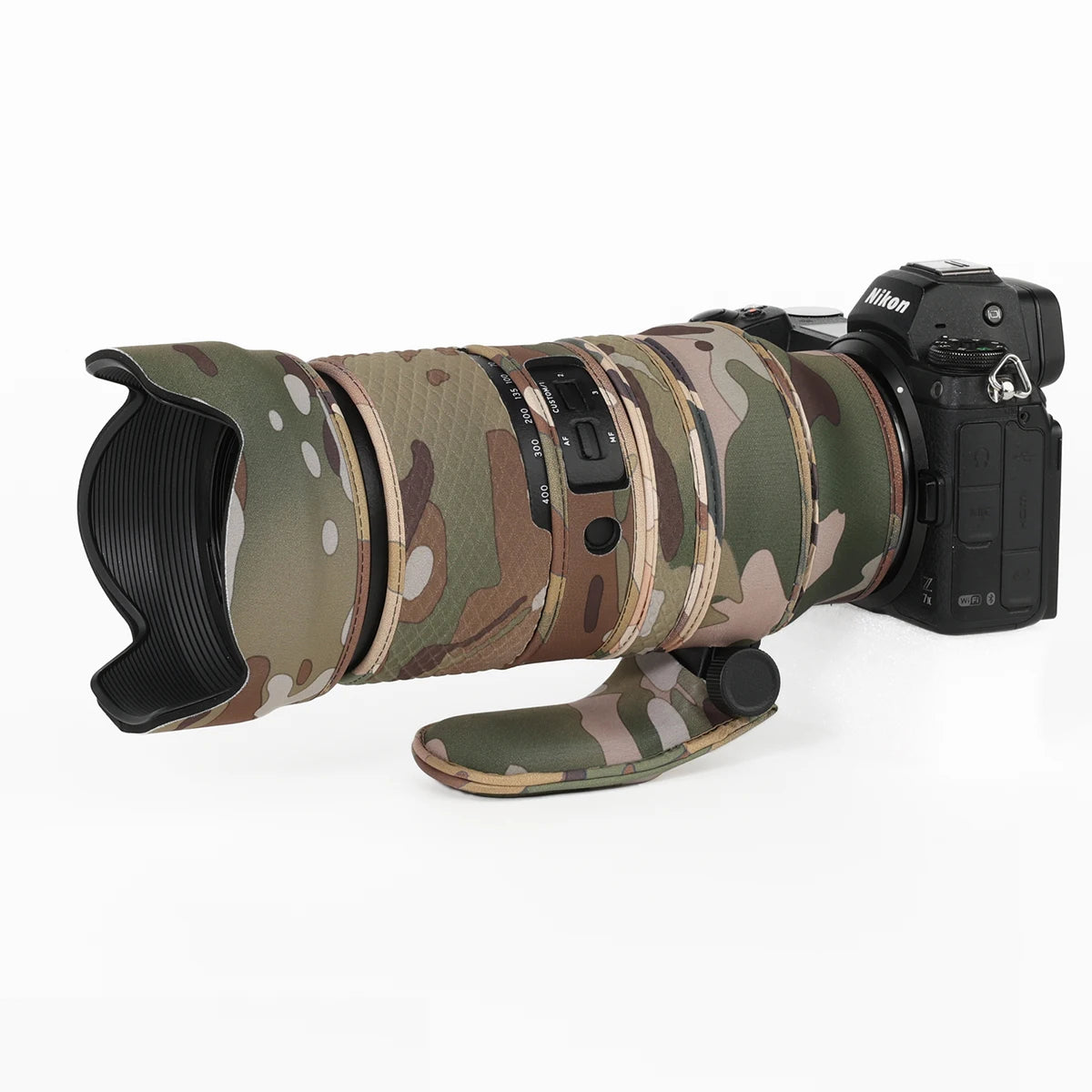 CHASING BIRDS Camouflage Waterproof Lens Coat for TAMRON 50-400mm F4.5-6.3 DI III VC VXD A067 Rainproof Lens Protective Cover