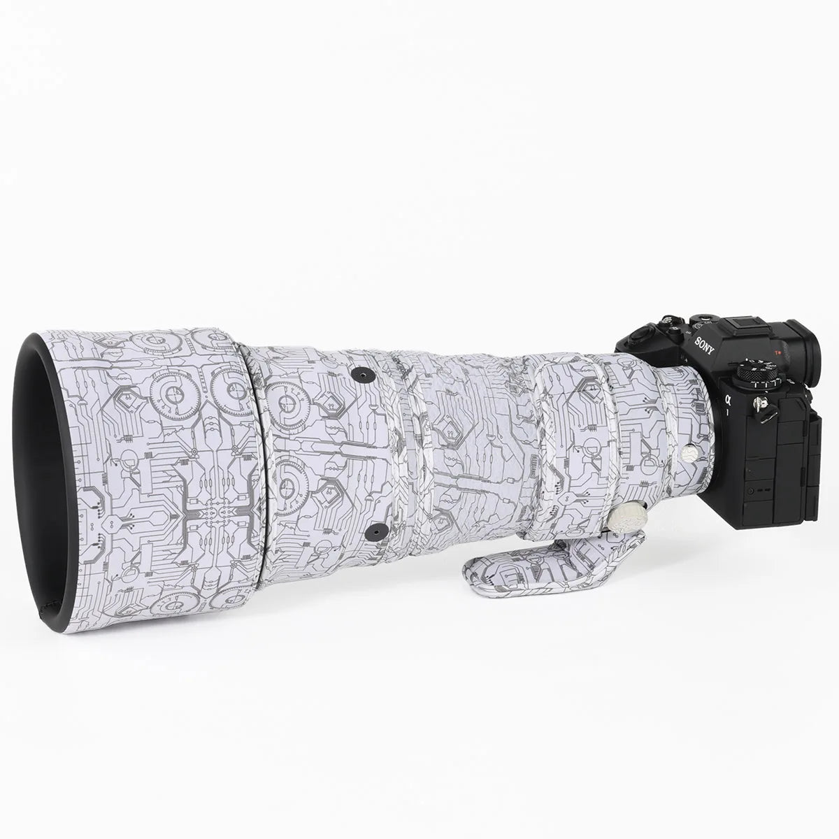 CHASING BIRDS Ver.IV Lens Camouflage Coat for SONY FE 300 mm F2.8 GM OSS waterproof and rainproof lens protective cover SEL300 Electric White China Mainland