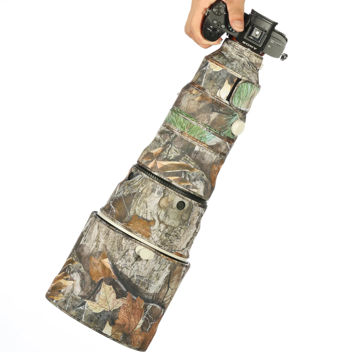 CHASING BIRDS Ver.IV Lens Camouflage Coat for SONY FE 400mm F2.8 GM OSS waterproof and rainproof lens protective cover SEL400 Forest Camouflage China Mainland