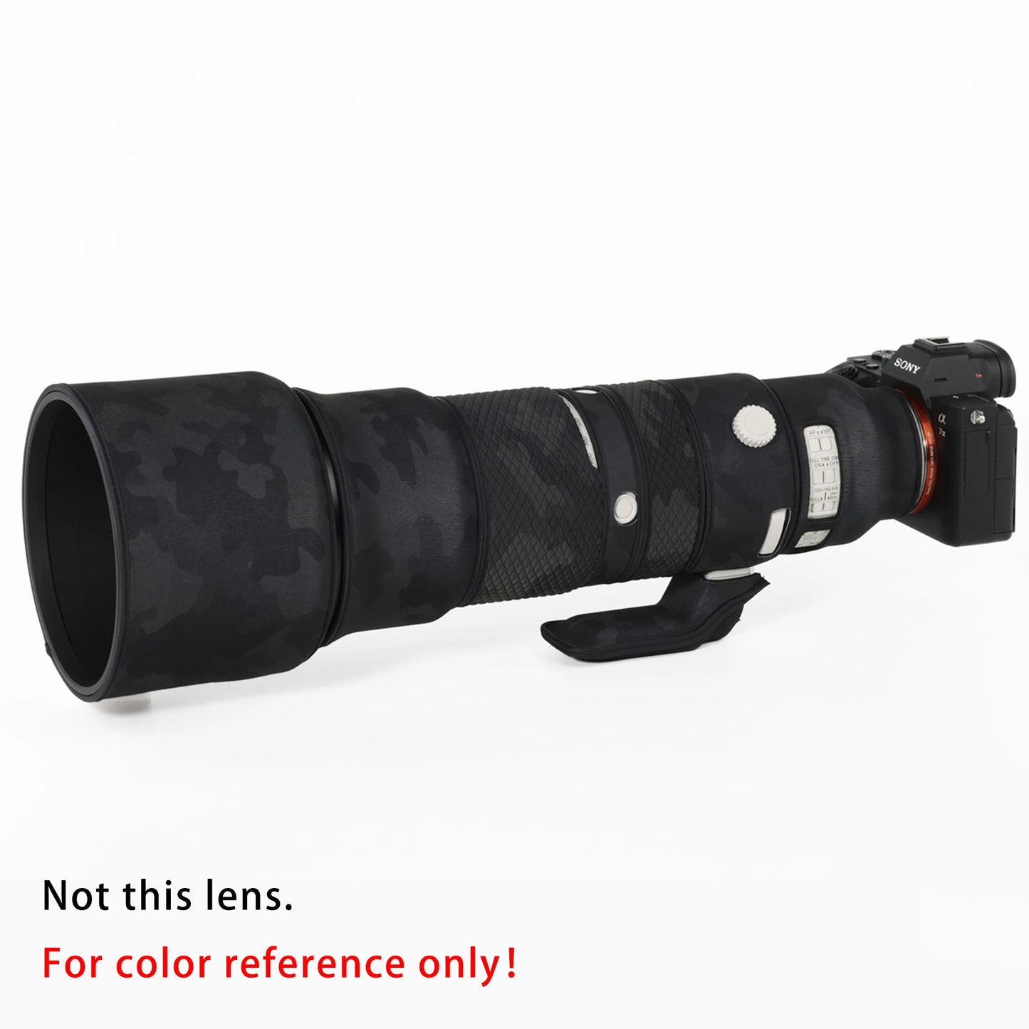 CHASING BIRDS Ver IV Lens Coat for Sony FE 100-400mm F4.5 GM OSS – Waterproof Camo Cover