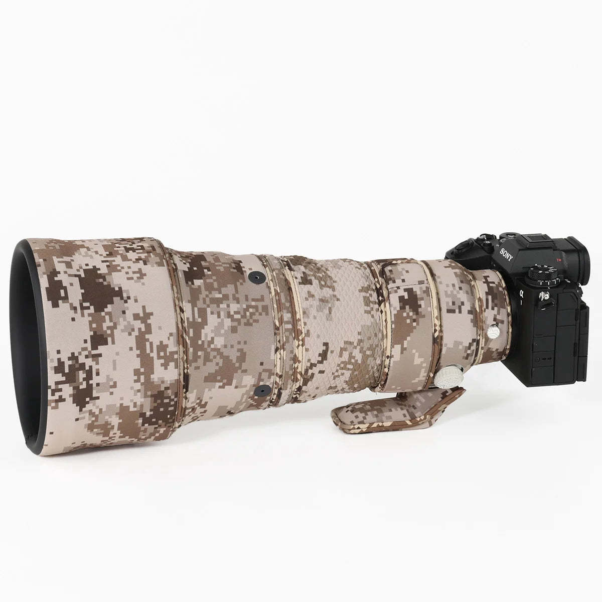 CHASING BIRDS Ver.IV Lens Camouflage Coat for SONY FE 300 mm F2.8 GM OSS waterproof and rainproof lens protective cover SEL300 Brown Grid China Mainland