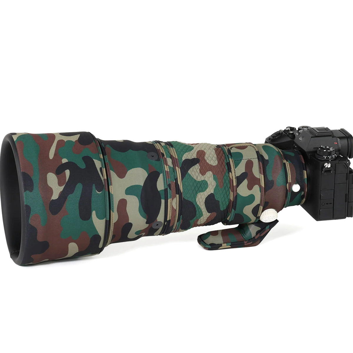 CHASING BIRDS Ver V Lens Coat for Sony FE 600mm F6.3 GM OSS – Waterproof Camo Cover