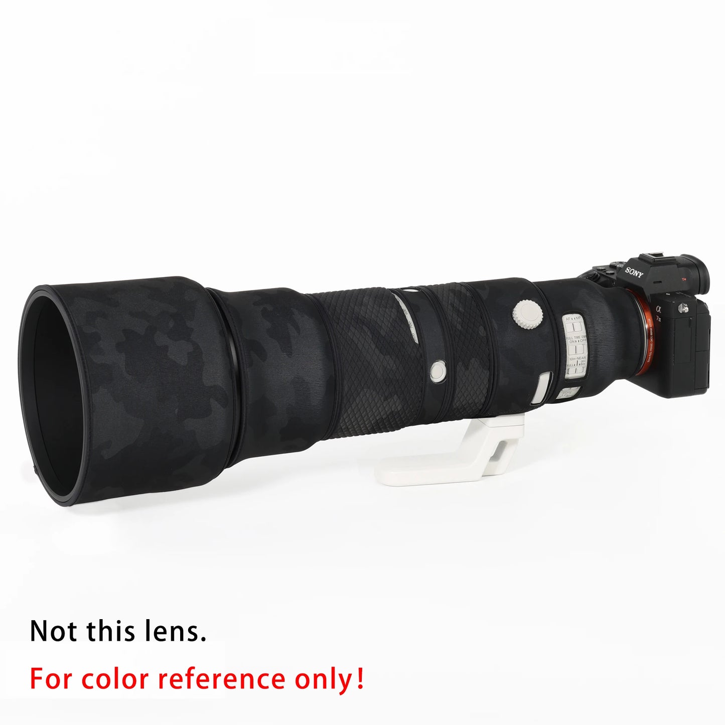 CHASING BIRDS Ver. IV Lens Camouflage Coat for SONY FE 100-400mm GM Waterproof and Rainproof Lens protective cover SEL 100400 Shadow Black China Mainland
