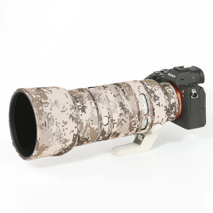 CHASING BIRDS Ver.IV Lens Camouflage Coat for SONY FE 70-200 mm F2.8 GM OSS II waterproof and rainproof lens protective cover Brown Grid China Mainland