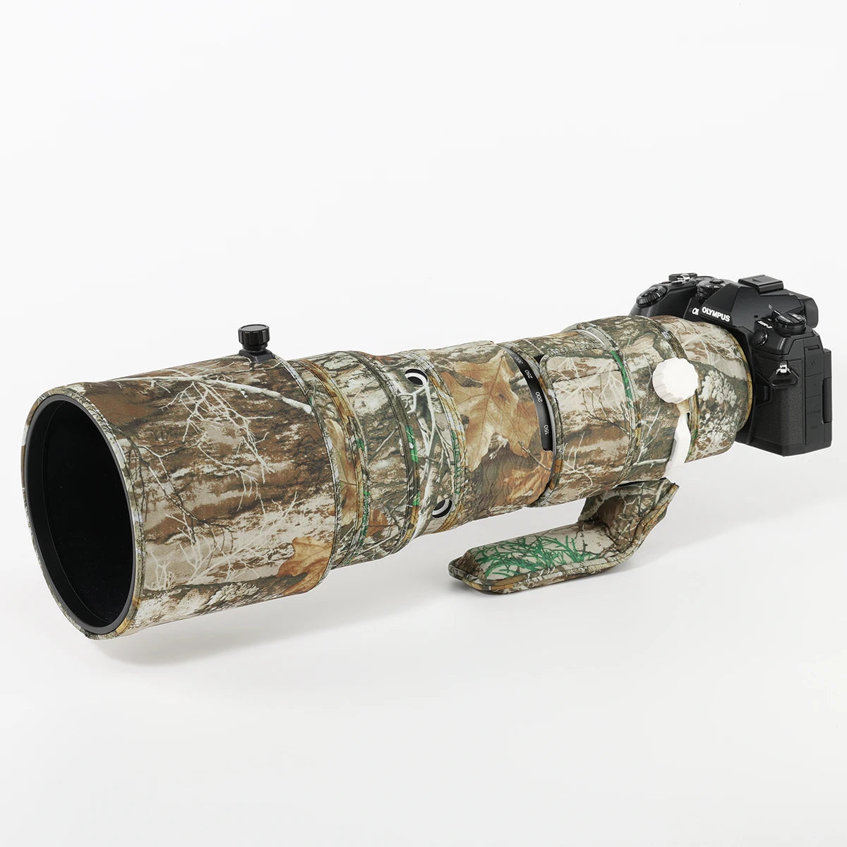 CHASING BIRDS camouflage lens coat for Olympus M.ZUIKO 150-400mm F4.5 TC 1.25X IS PRO waterproof OM system150 400 mm lens cover Yellow tree
