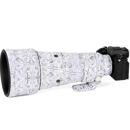 CHASING BIRDS Ver V Lens Coat for Sony FE 600mm F6.3 GM OSS – Waterproof Camo Cover